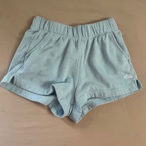The North Face Women's Half Dome Logo Shorts - Beta Blue